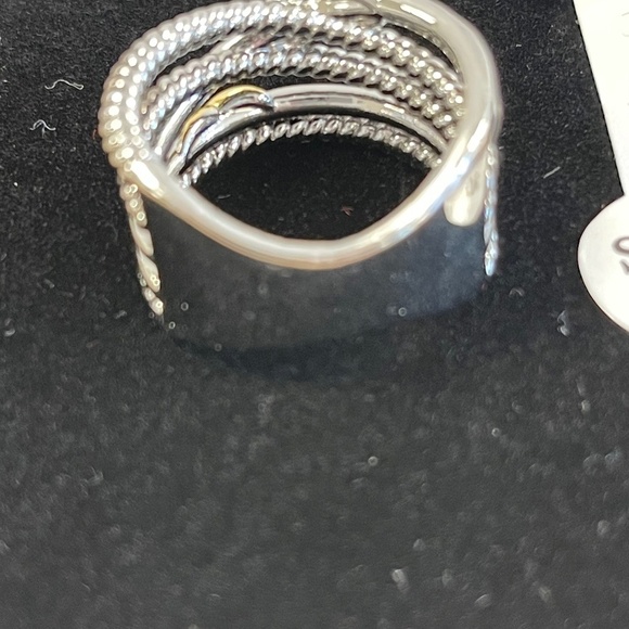 Mytys Two-Tone Ring - Size 9 - NWOT - Picture 5 of 5